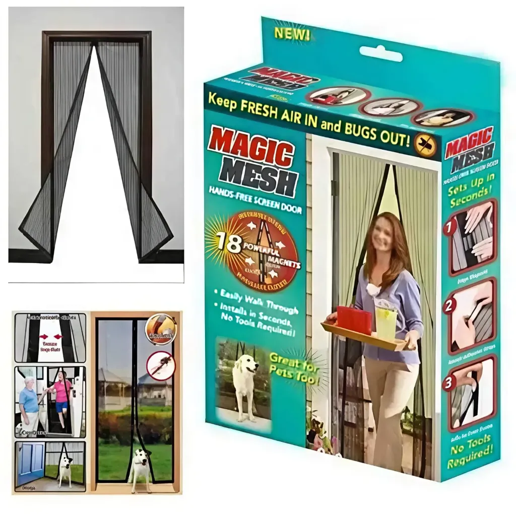 Magnetic mosquito net