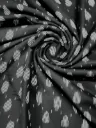 Women Ikat dress fabric (black)