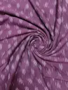 Women Ikat dress fabric (Warm purple)